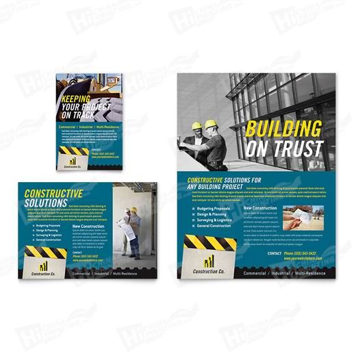 Industrial & Commercial Construction Flyers Printing