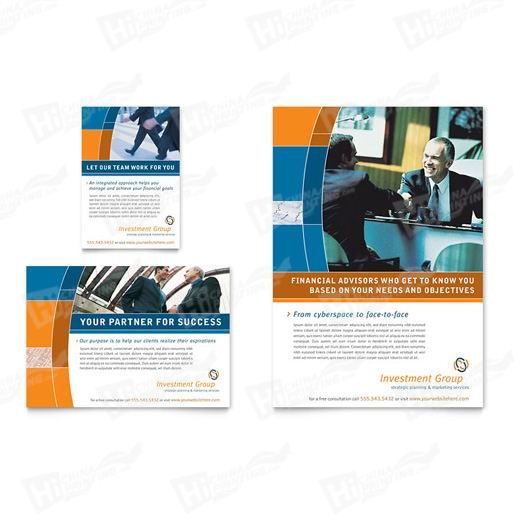 Investment Services Flyers Printing