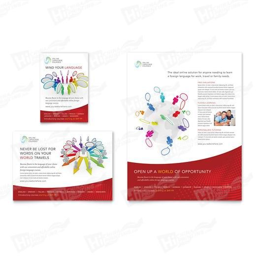 Language Learning Flyers Printing