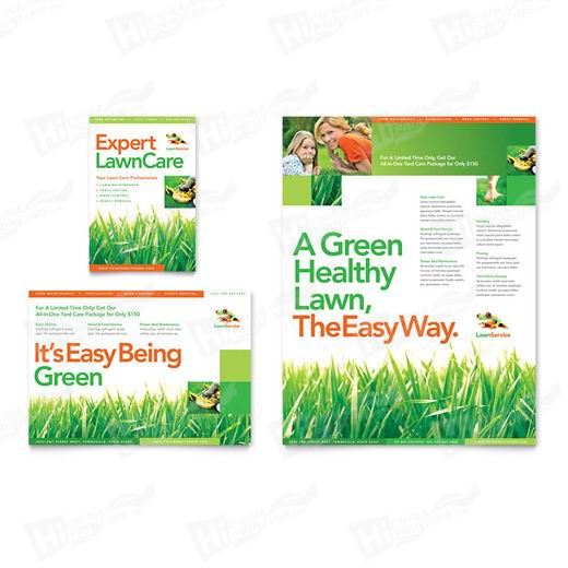 Lawn Maintenance Flyers Printing