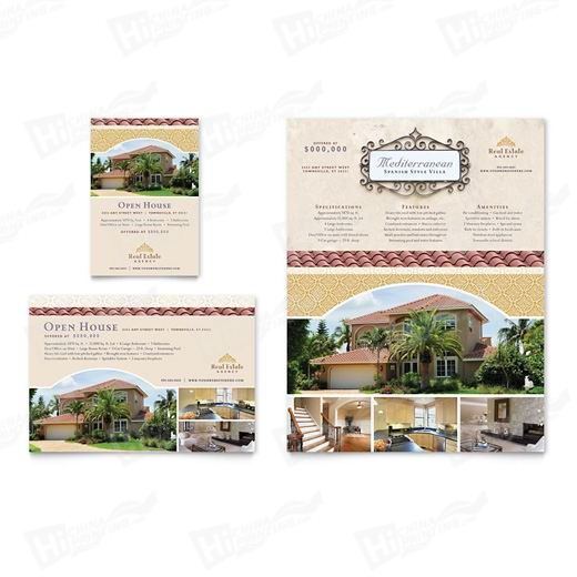 Luxury Real Estate Flyers Printing