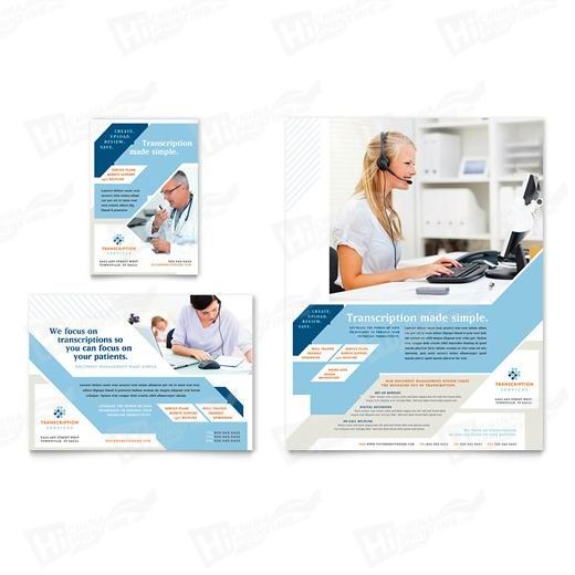 Medical Transcription Flyers Printing