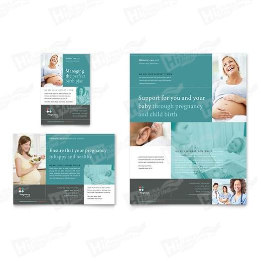 Pegnancy And Childbirth Clinic Flyers Printing