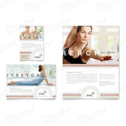 Pilates & Yoga Flyers Printing