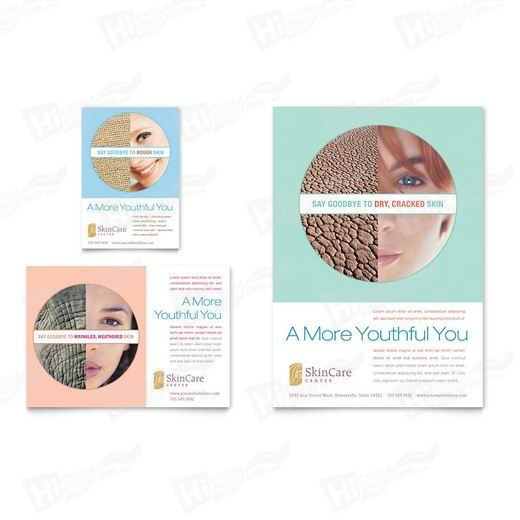 Skin Care Clinic Flyers Printing