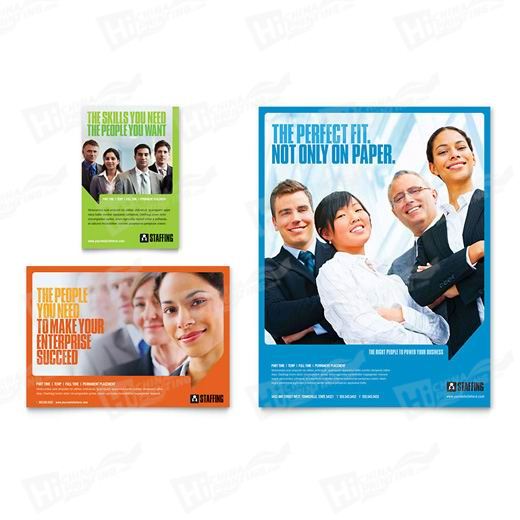 Staffing & Recruitment Agency Flyers Printing - Click Image to Close