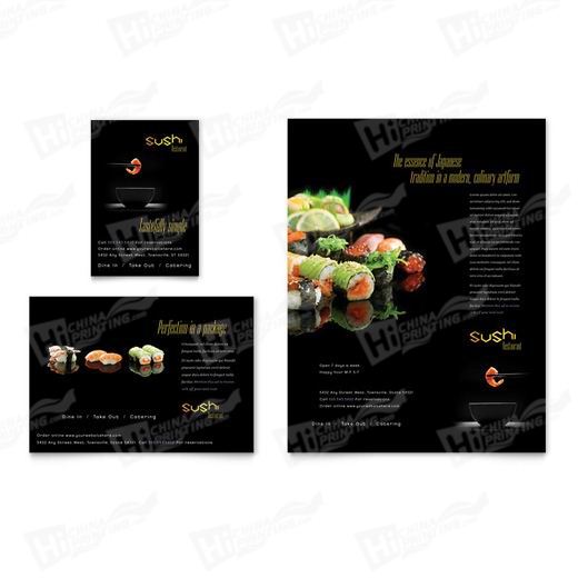 Sushi Restaurant Flyers Printing