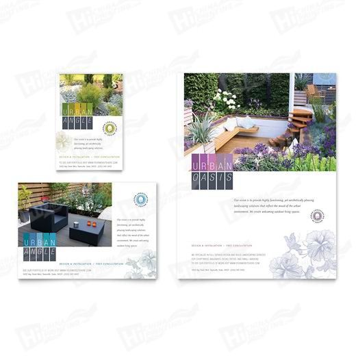 Urban Landscaping Flyers Printing