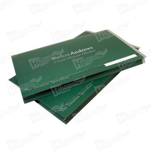 300g Cardstock Paper Presentation Folders Printing