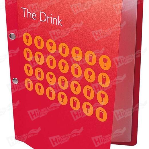 Drinks Menu Folders