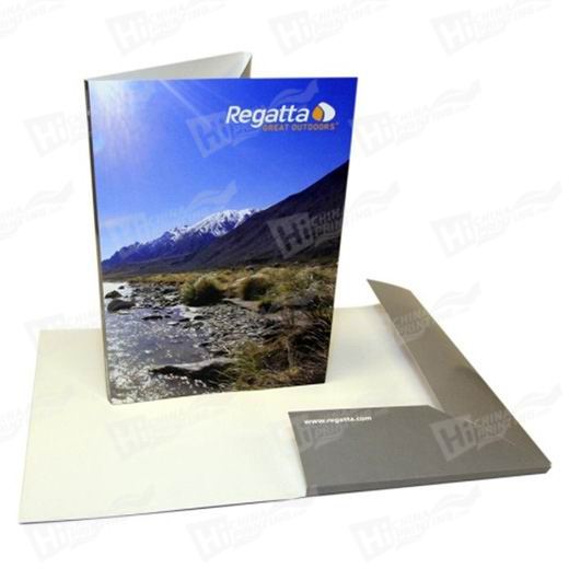 Glossy Laminated Presentation Folders Printing