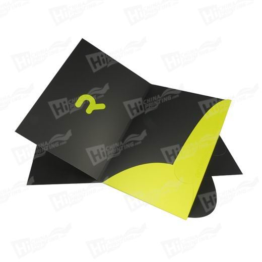 High Quality Colorful A4 Display Folders Printing