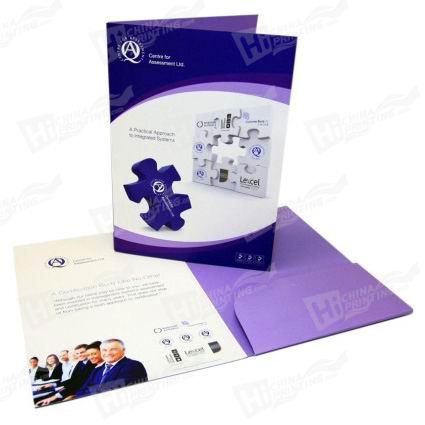 Matt Laminated Presentation Folders Printing