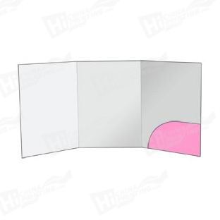 Round Style A4 6-Panel Pocket Folders Printing