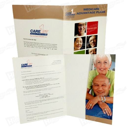 Side Pocket Presentation Folders Printing