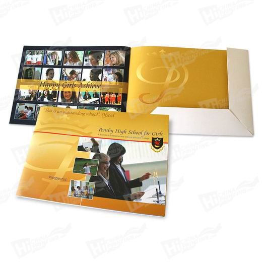 Spot UV Presentation Folders Printing