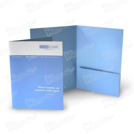 Square Style A5 Single Pocket Folders Printing