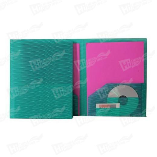 Two Sided Folders with CD pocket