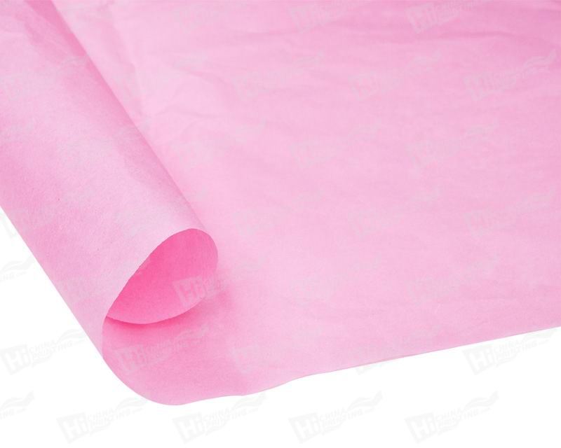 40g Pink Greaseproof Paper - Click Image to Close