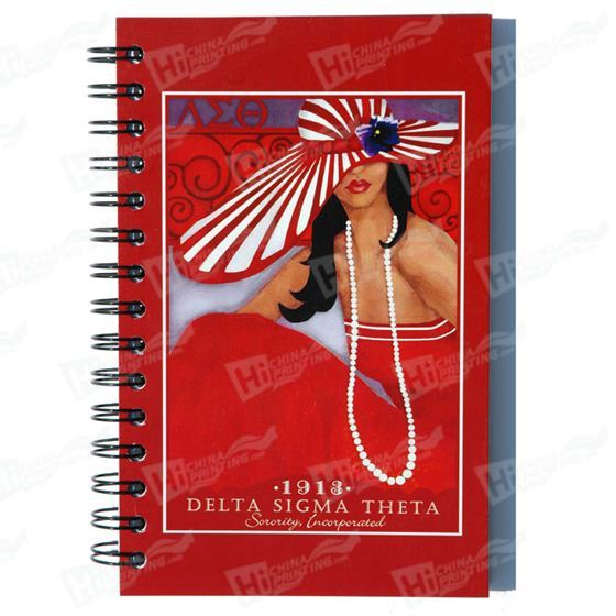 Full Color Digital Print Mounted on Board Notebook