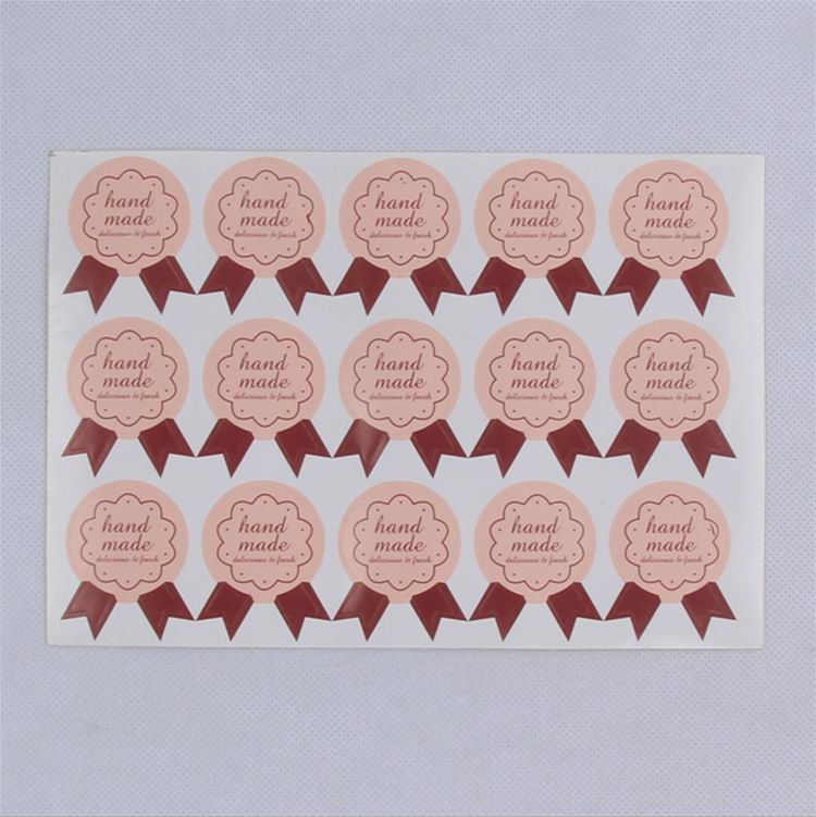 2015 High Quality Custom Paper Inkjet Label Stickers Printing