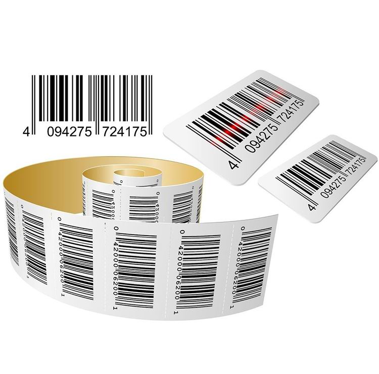 Custom Barcode Sickers Printing