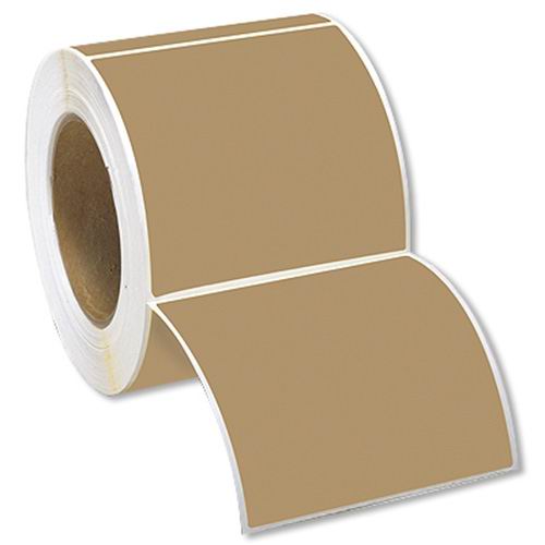 Kraft Roll Labels Printing