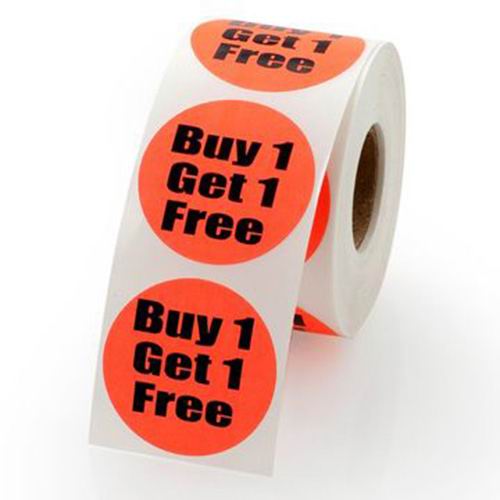 Promotional Full Color Price Tag Paper Stickers Printing - Click Image to Close