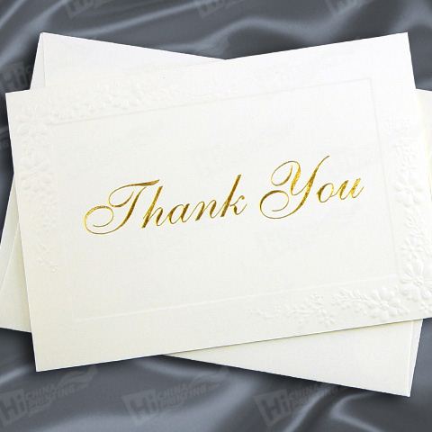 Elegant Thank You Cards Printing