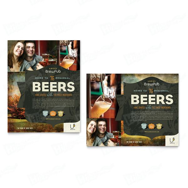 Brewery & Brew Pub Posters Printing