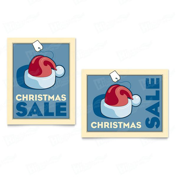 Christmas Santa Sale Posters Printing