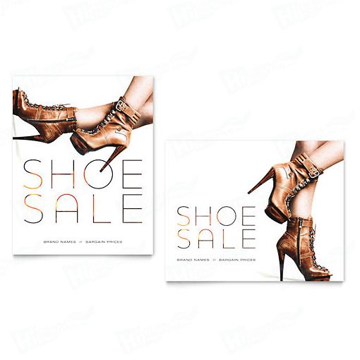 Designer Shoes Sale Posters Printing
