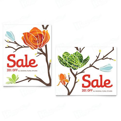 Flower Shop Posters Printing