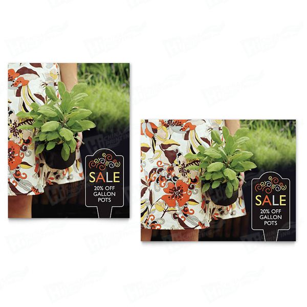 Garden Plants Sale Posters Printing