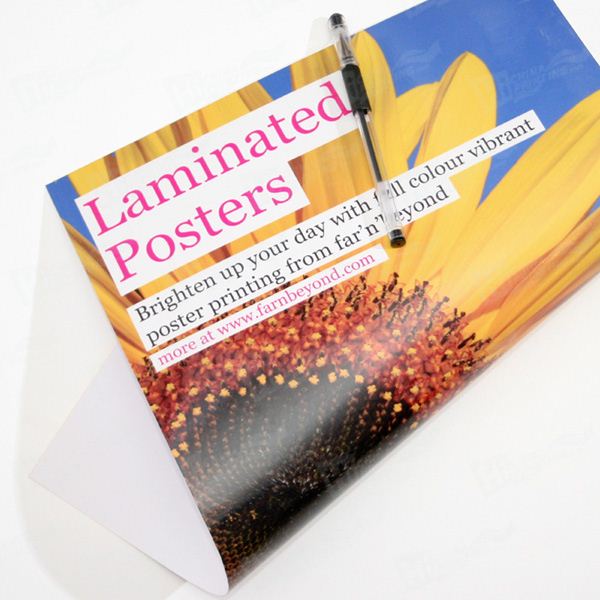 Glossy Laminated Poster Printing