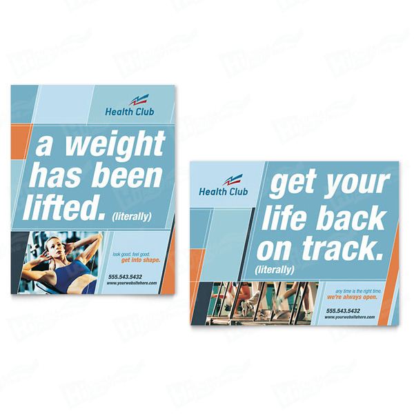 Health & Fitness Posters Printing
