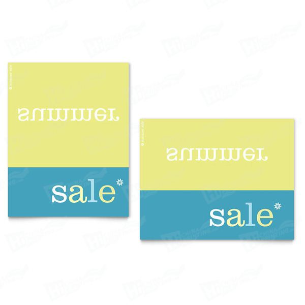 Inverse Upside Down Summer Sale Posters Printing