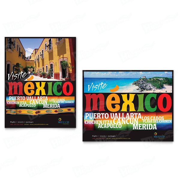 Mexico Travel Posters Printing