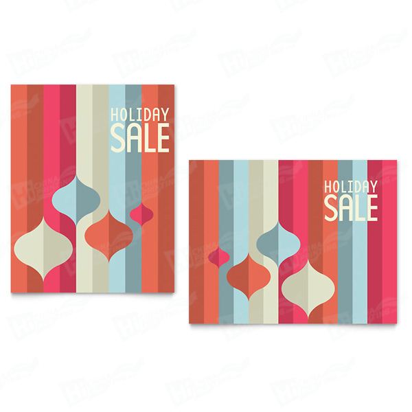 Modern Ornaments Sale Posters Printing