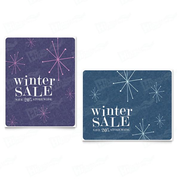 Snowflake Wishes Sale Posters Printing