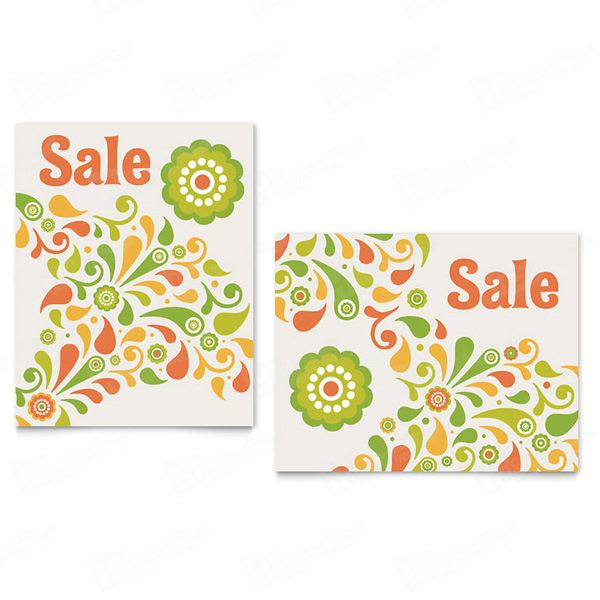 Spring Color Floral Sale Posters Printing