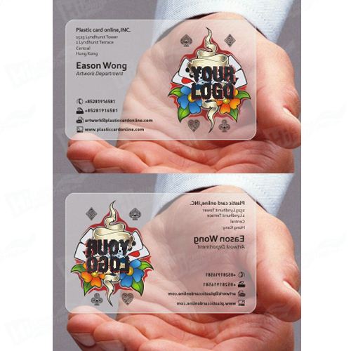 Clear Business Cards