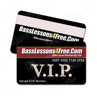 Elegant PVC VIP Card Printing for Business Promotion