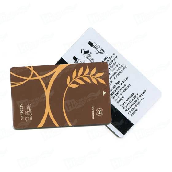 RFID Contactless Card With Hico Magnetic Stripe and Signature Panel