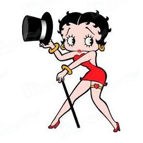Betty Boop Decals Printing