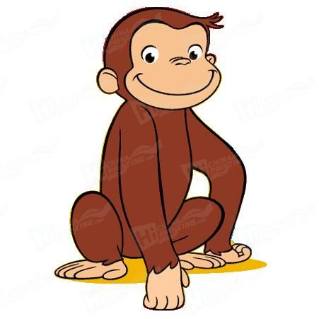 Curious George Stickers Printing